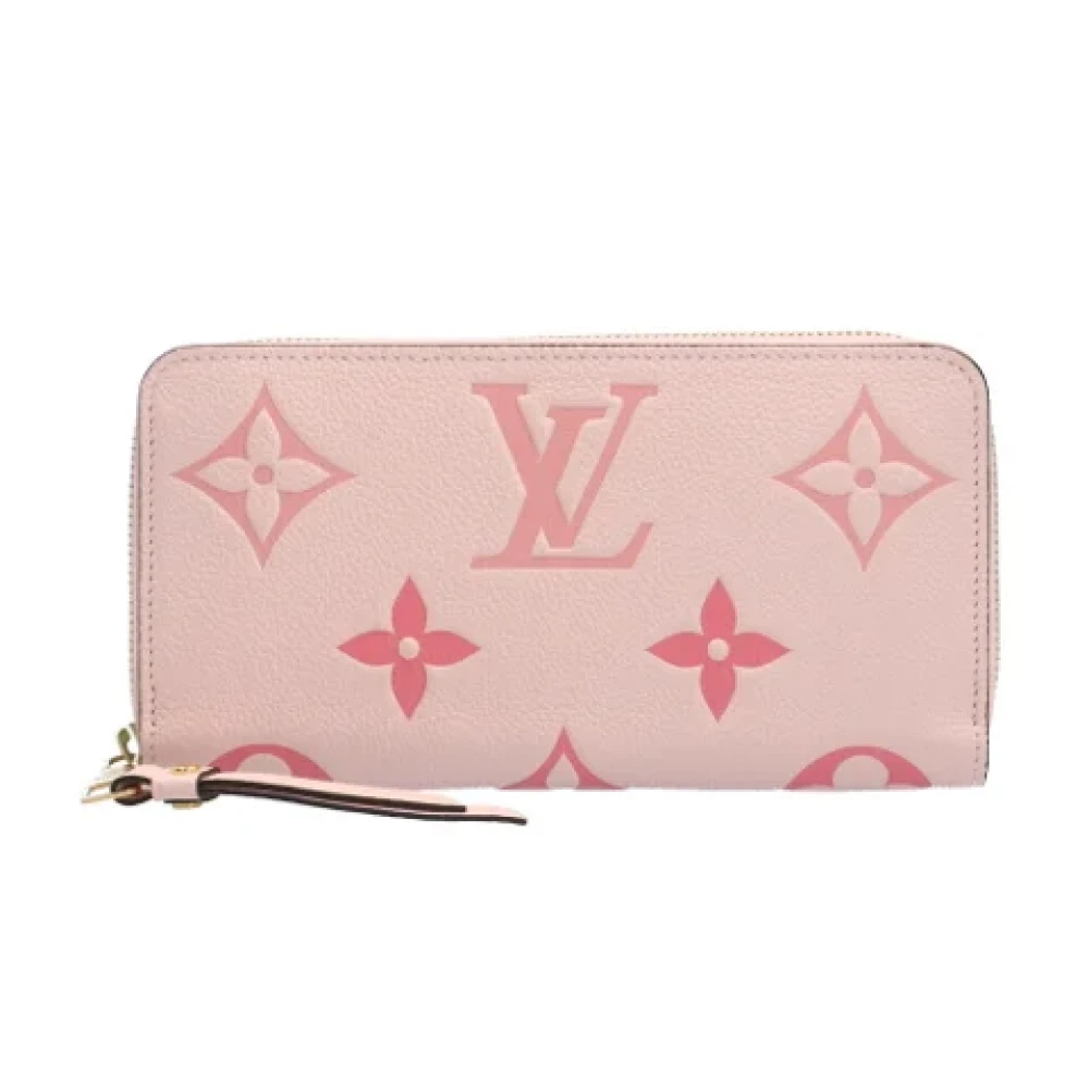 Louis Vuitton Vintage Pre-owned Fabric wallets Pink Dames