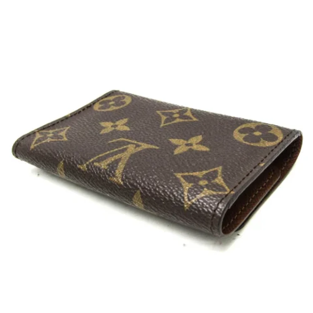 Louis Vuitton Vintage Pre-owned Fabric key-holders Brown Dames