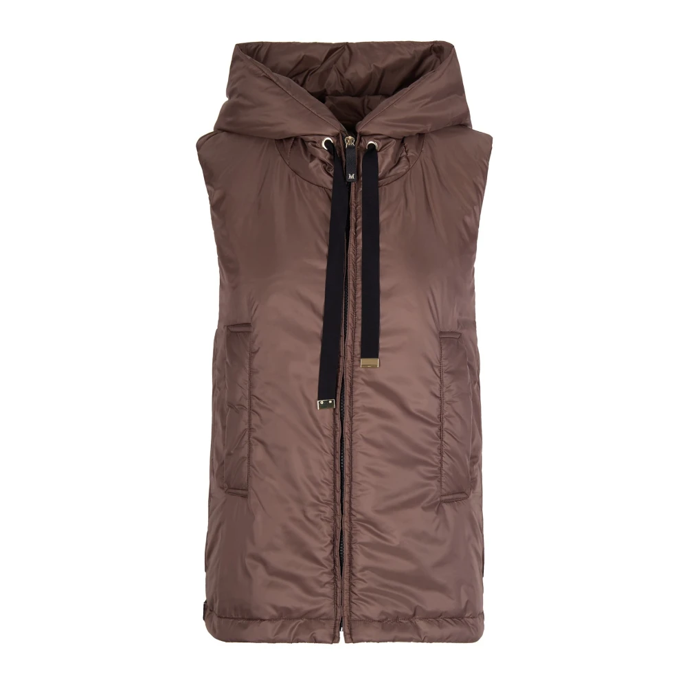 Weekend Max Mara Brown Vests - Female - Waistcoats - S - Jackets
