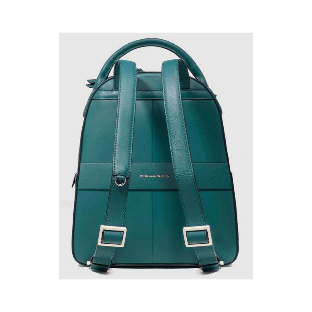 Piquadro Stijlvolle Rugzak voor Dagelijks Gebruik Green Unisex