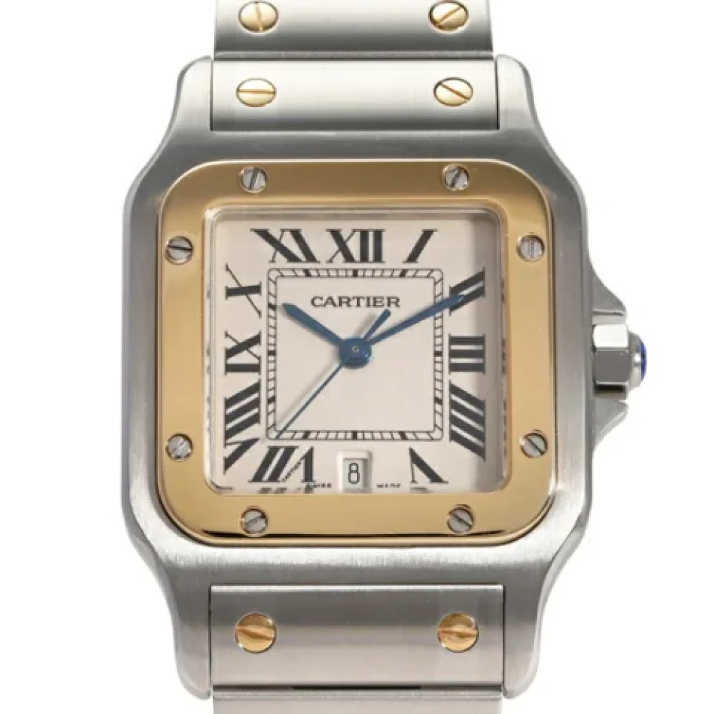 Cartier Vintage Pre-owned Guld klockor Yellow, Herr