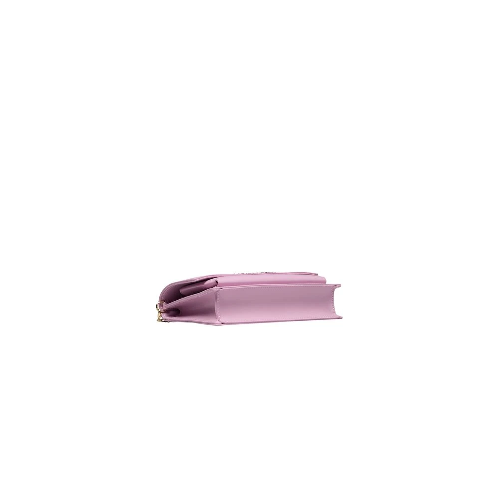Love Moschino Stijlvolle Schoudertas met Logo Purple Dames