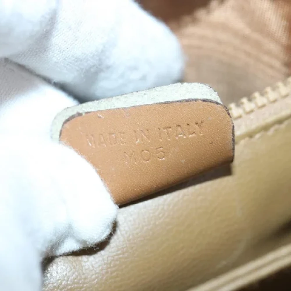 Celine Vintage Pre-owned Canvas celine-bags Beige Dames
