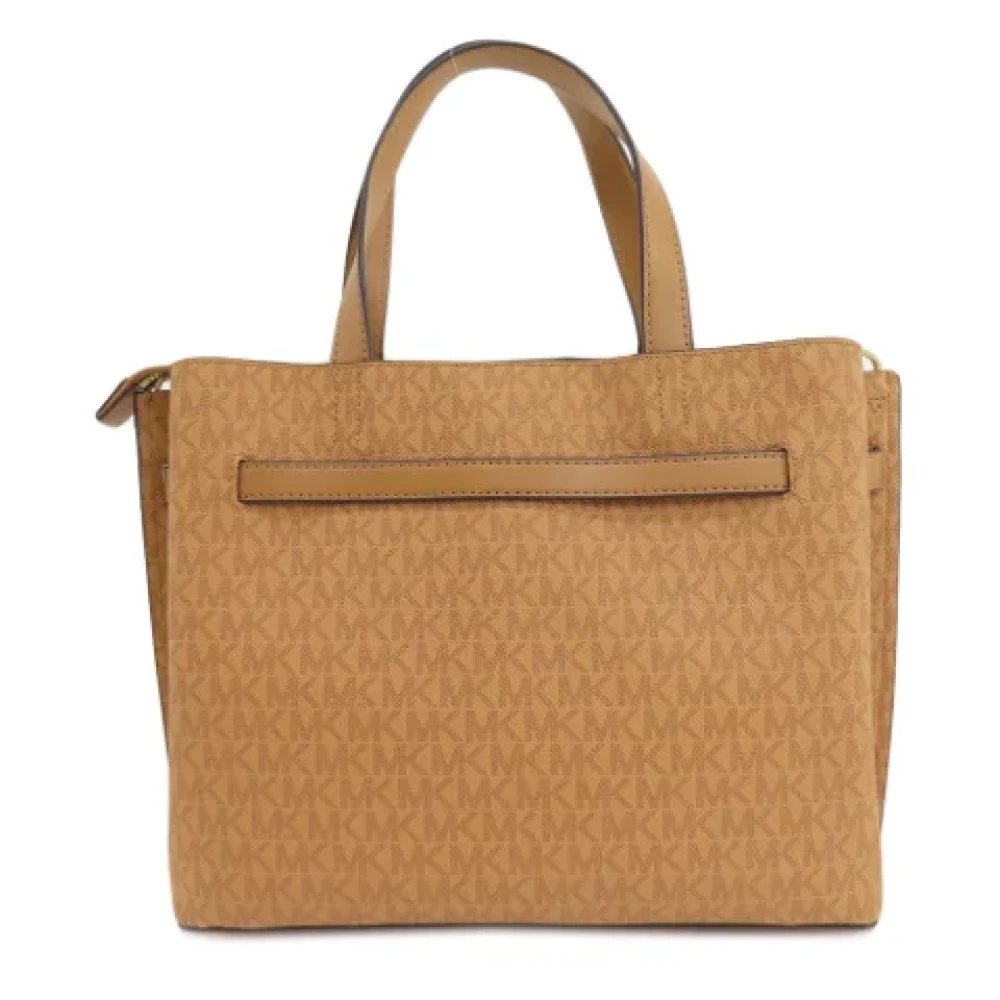 Michael Kors Pre-owned Plastic handbags Brown Dames