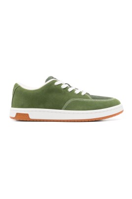 green-sneakers-with-rubber-sole