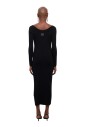 black-knit-long-sleeve-dress