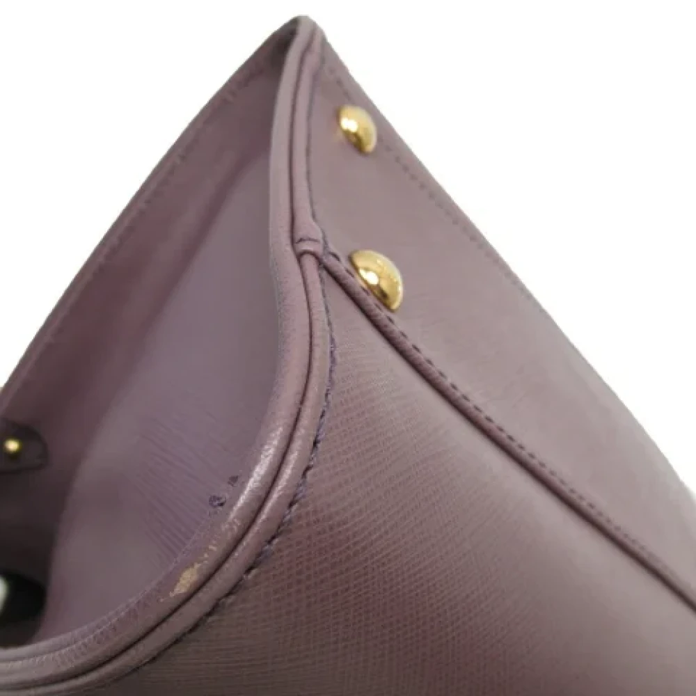 Salvatore Ferragamo Pre-owned Fabric handbags Brown Dames