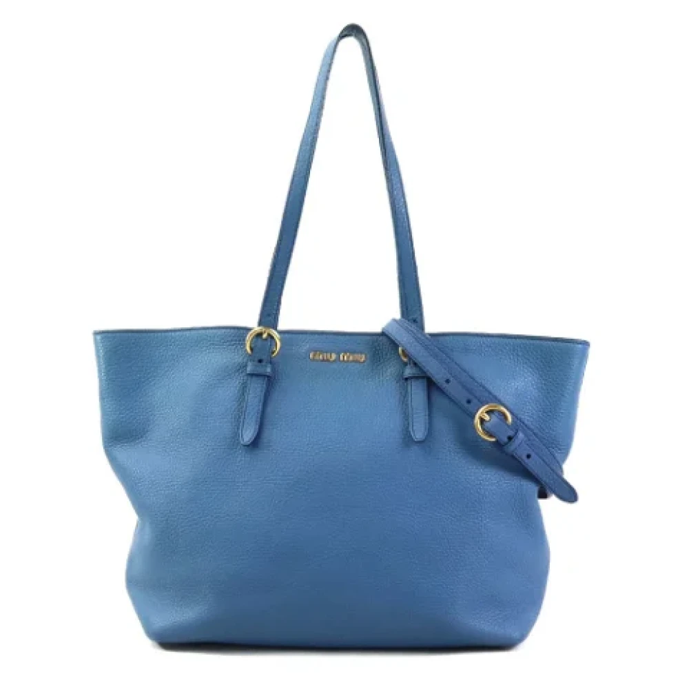 Pre-owned > Pre-owned Bags > Pre-owned Tote Bags - - Miu Miu Pre-owned - Modalova