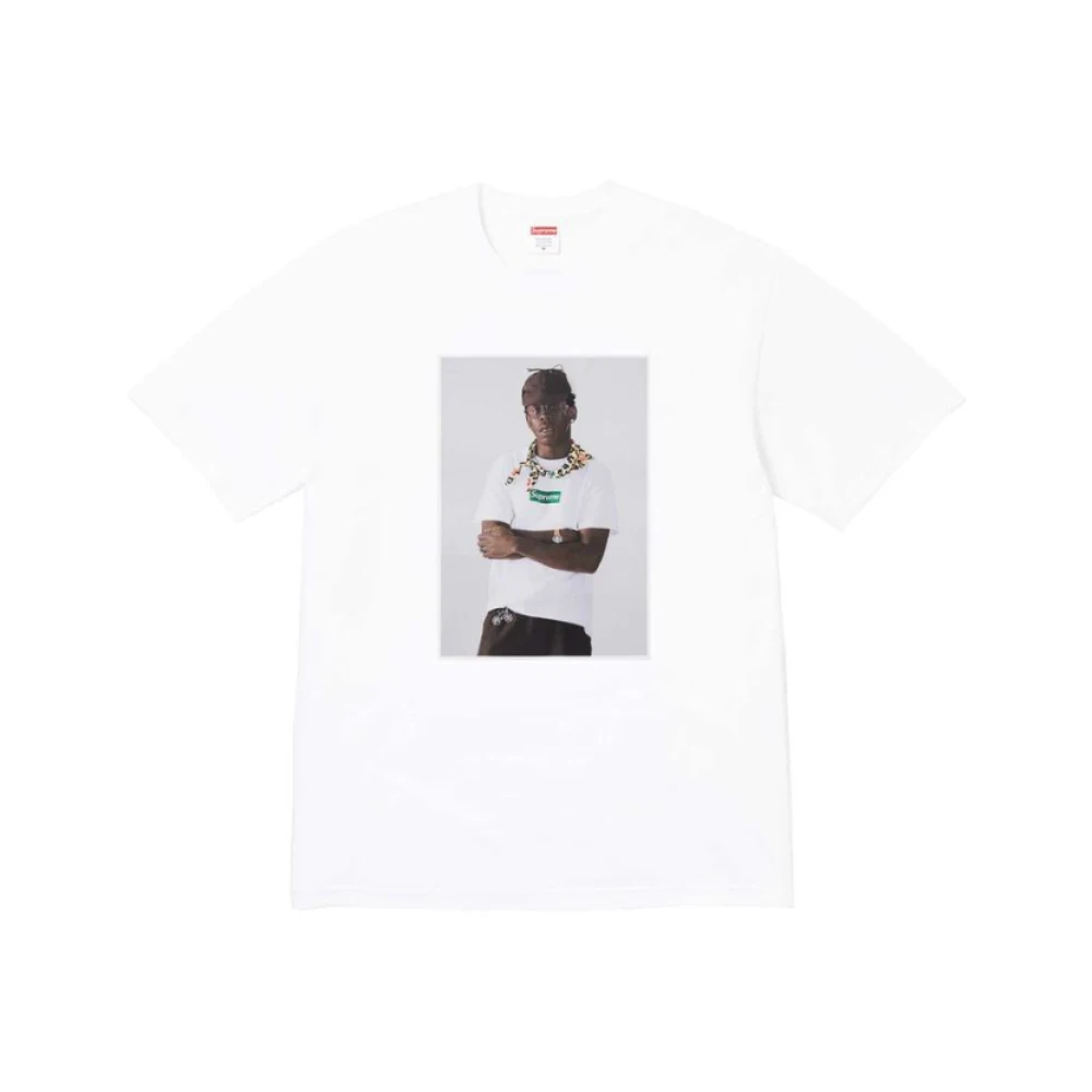 Supreme Witte Tyler TheCreator T-shirt White Heren