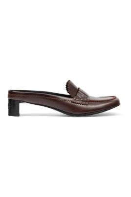 Almond Toe Slip-On Mule