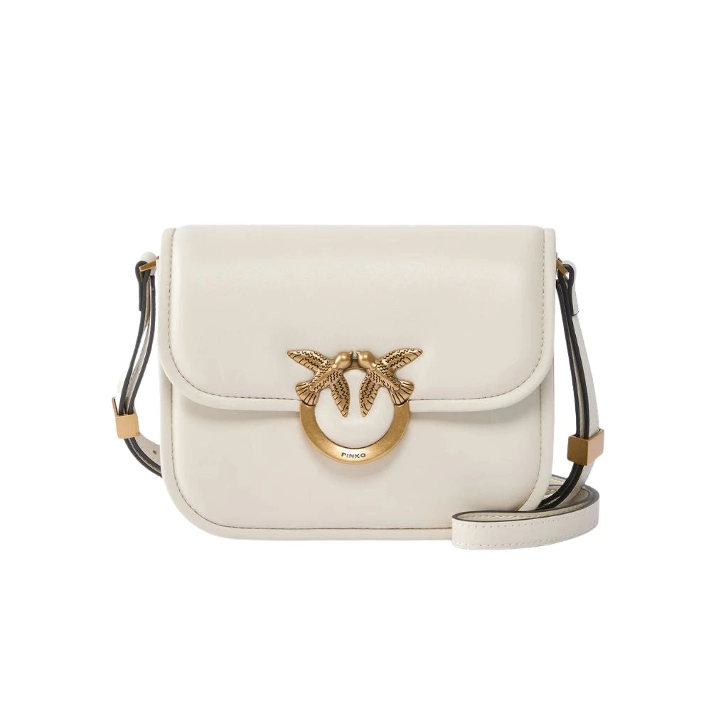 Pinko Women's White Love Bag Box - Cross Body Bags - One Size - Bags