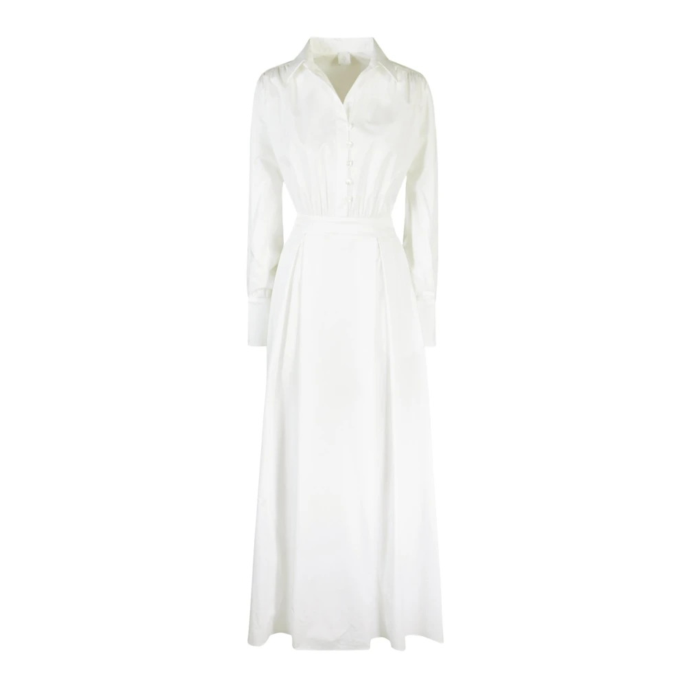 Eleventy Maxi Dresses White Dames