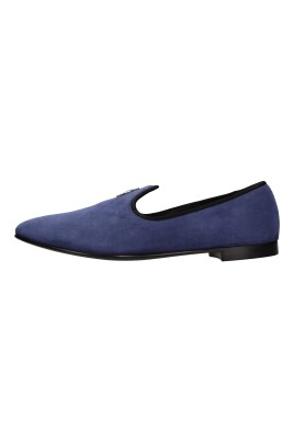 chaussures-plates-bleues