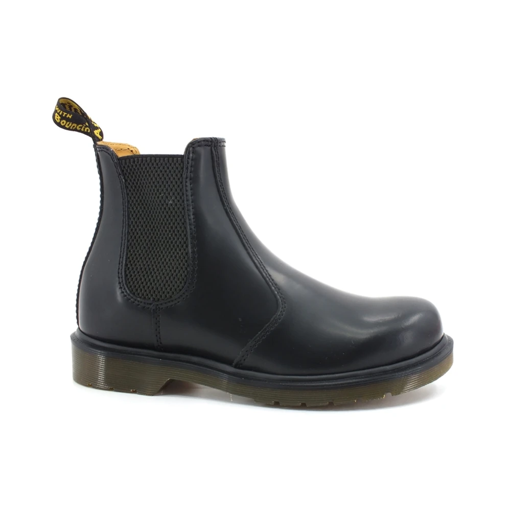 Dr. Martens Donna Nero 2976 Smooth Chelsea Boots
