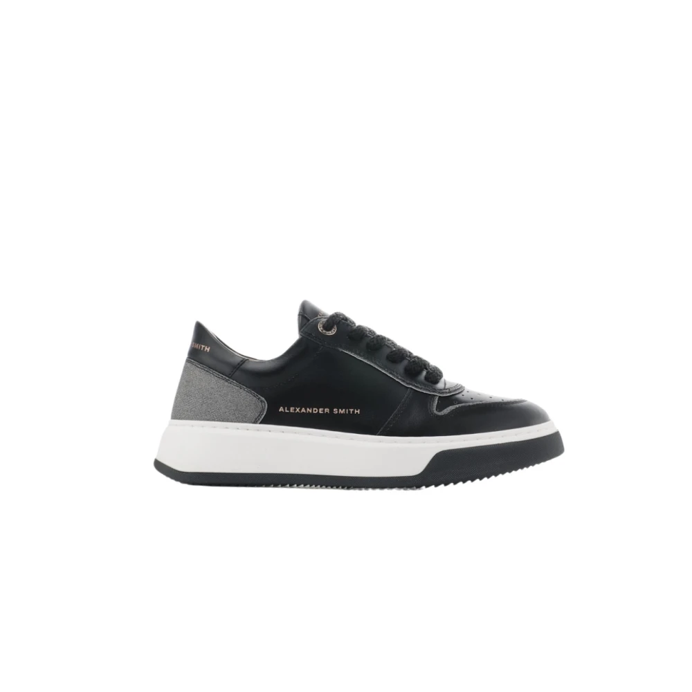 Alexander Smith Zwarte Harrow Dames Sneakers Black Dames