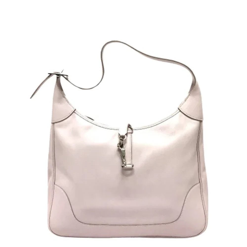 Hermès Vintage Pre-owned Leather shoulder-bags Pink Dames