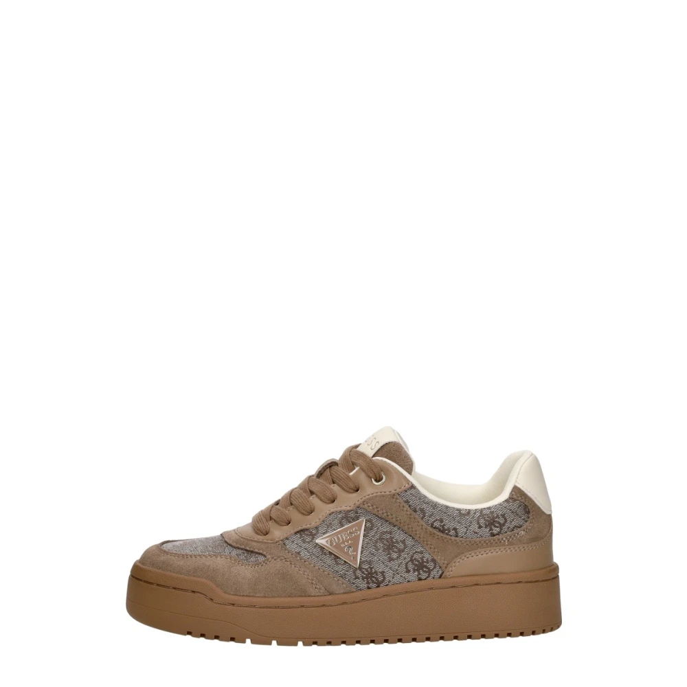 Guess Miram 16 Sneakers Dames Schoenen Bruin