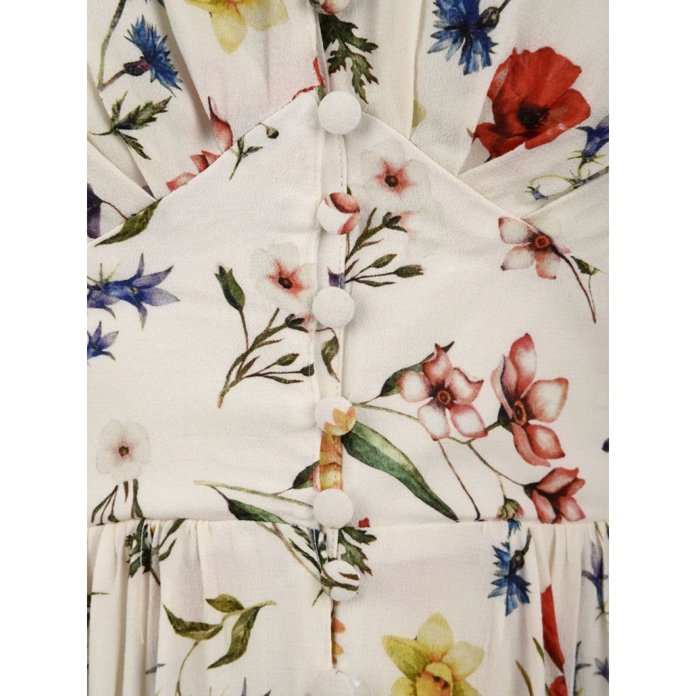 Mar De Margaritas Jurken Crème Multicolor Dames