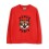 sweatshirt-en-coton-rouge-pour-garcons