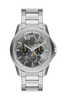 Herr Silver Kvarts Analog Klocka