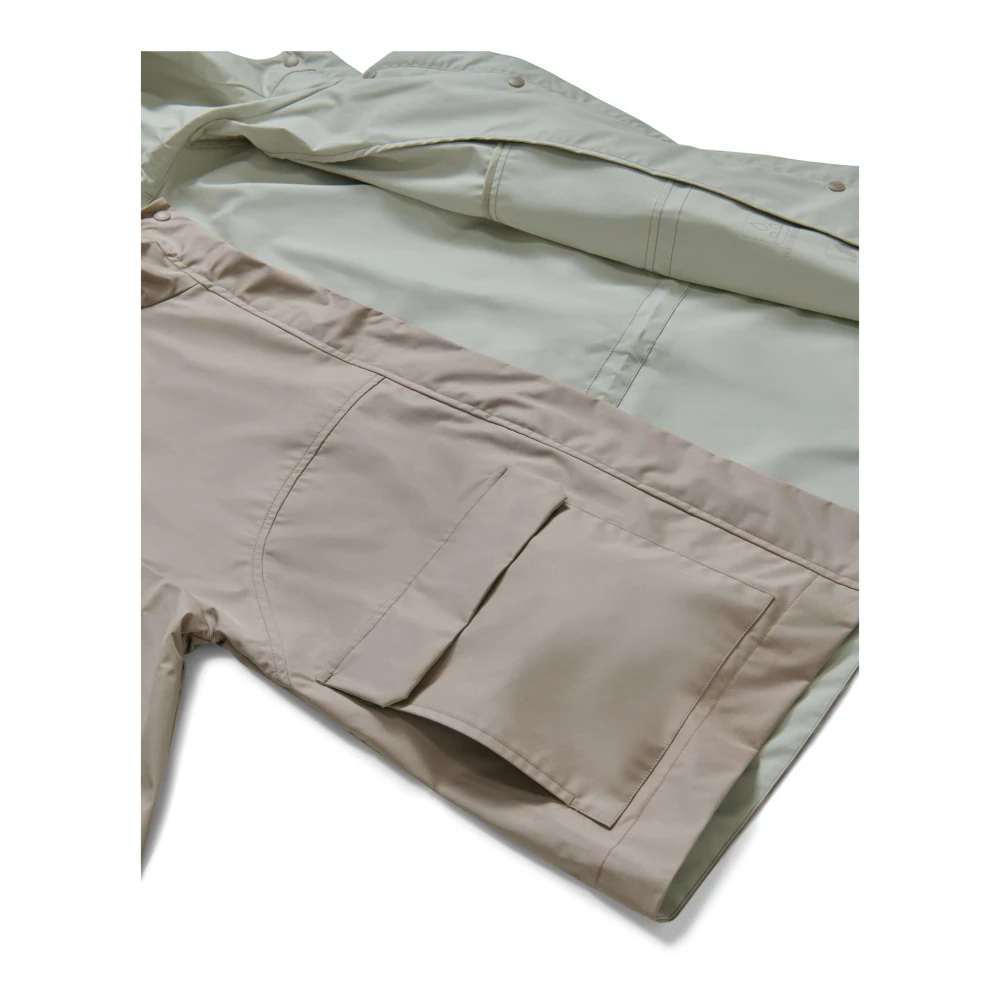 BomBoogie Gewatteerde Gabardine Jas Gray Dames