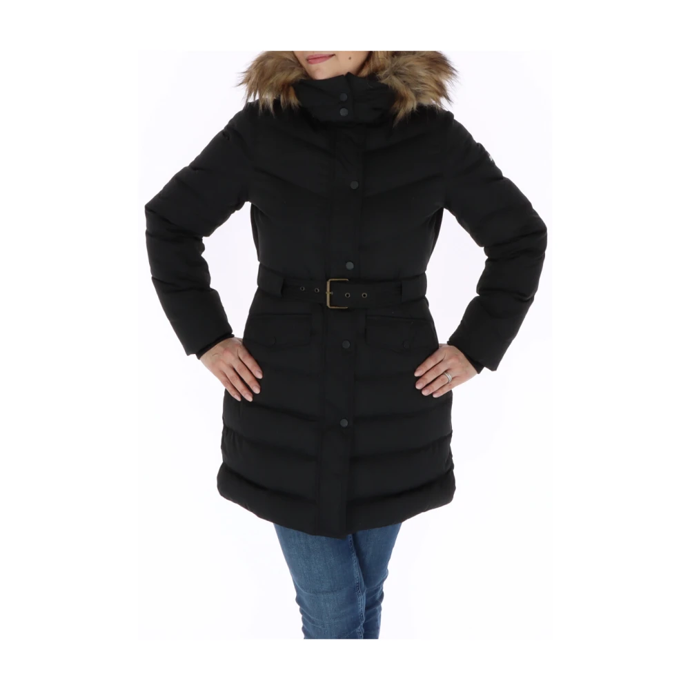 Pepe Jeans Black Padded Jacket Women Fall/Winter - Female - Winter Jackets - M - Jackets