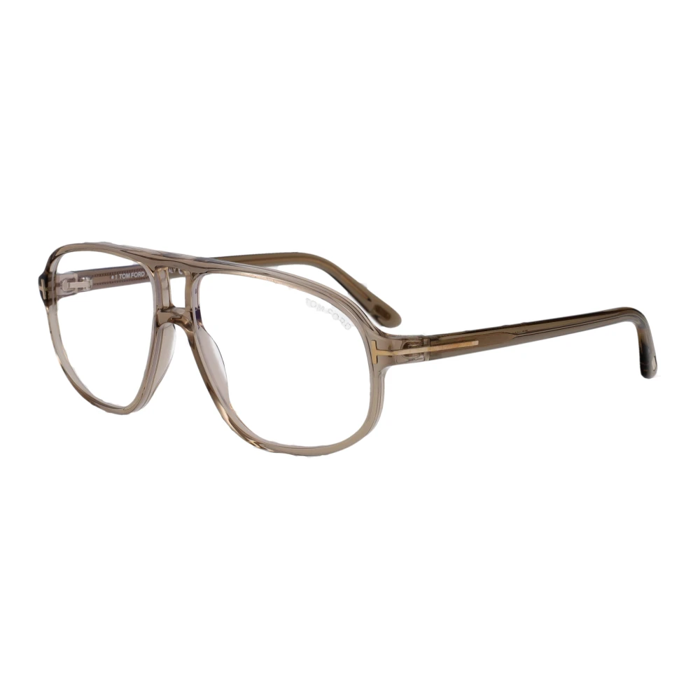 Tom Ford Men's Beige Glasses, 57 Mm, Optical Frame