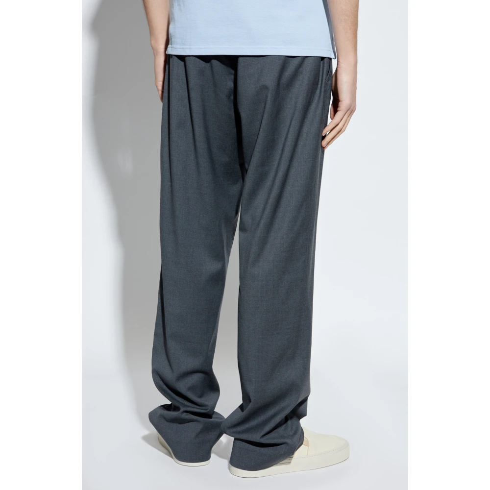 Moncler Wollen broek Gray Heren