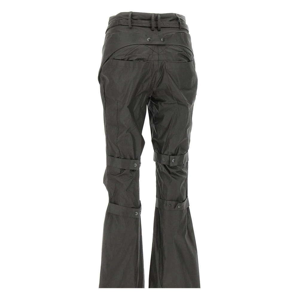 Ottolinger Bruine Deconstructed Flared Broek Brown Dames