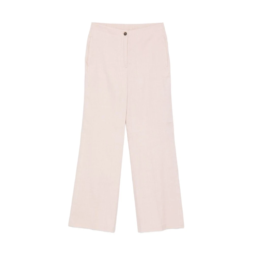 Seventy Pink Straight Trousers, Female, S, Straight Trousers