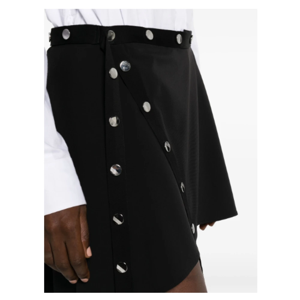 The Attico Short Skirts Black Dames