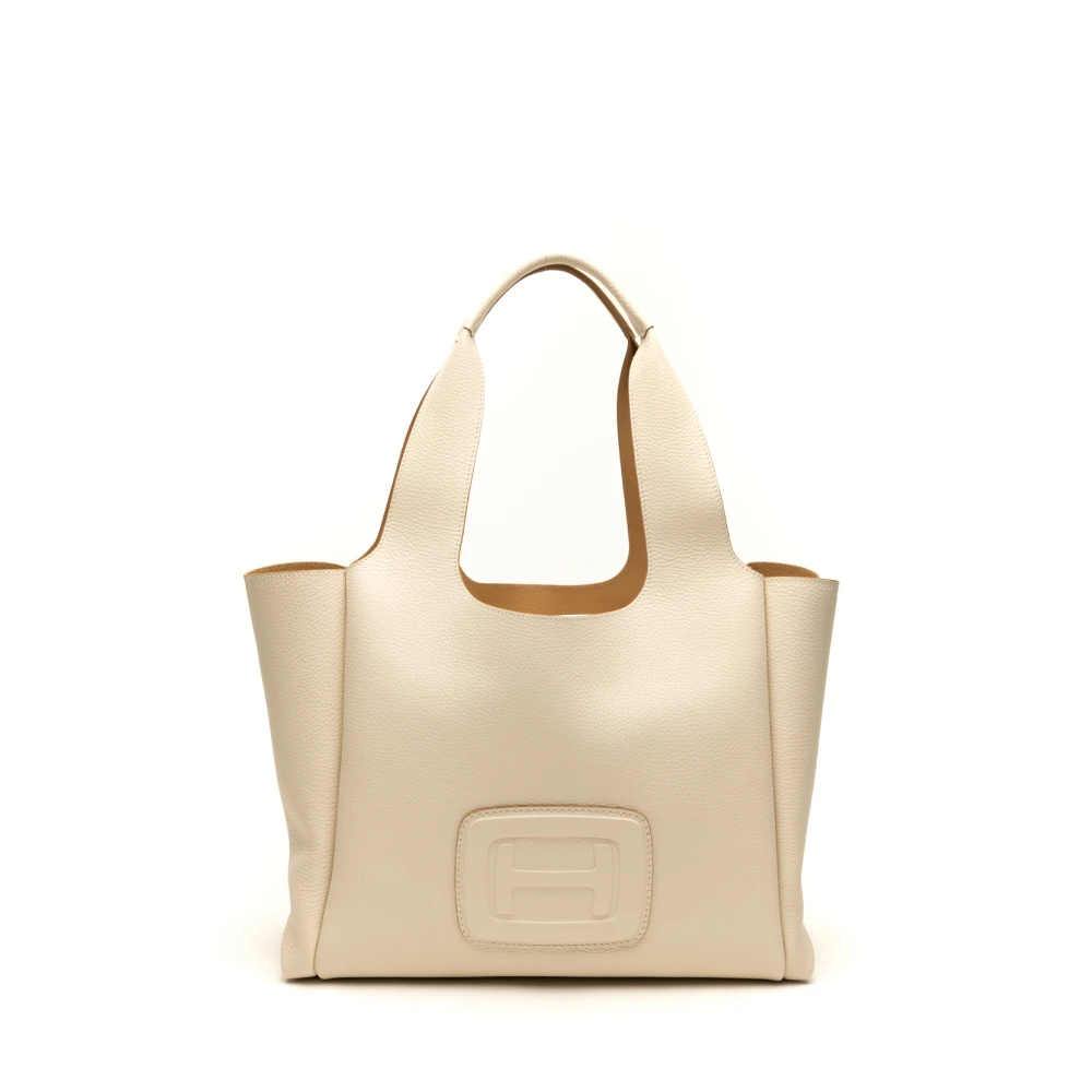 Hogan Witte Shopping Media Tas White Dames