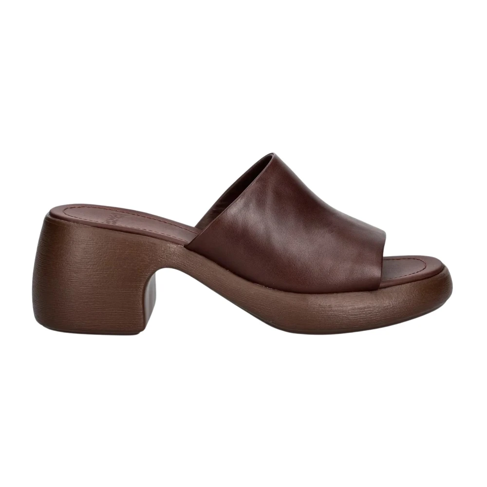 Camper Heeled Mule