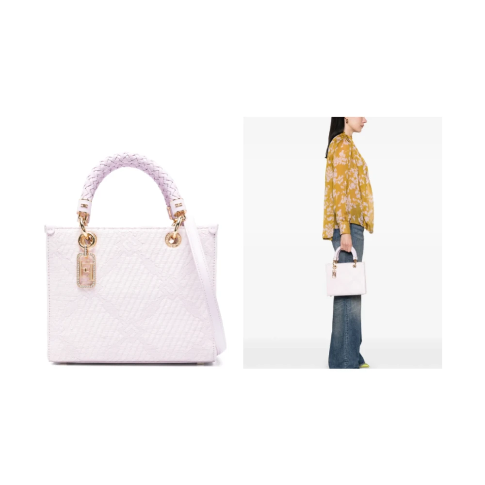 Elisabetta Franchi Stijlvolle Tassen Collectie Pink Dames