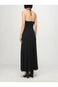 robe-maxi-jaune-creme-col-halter