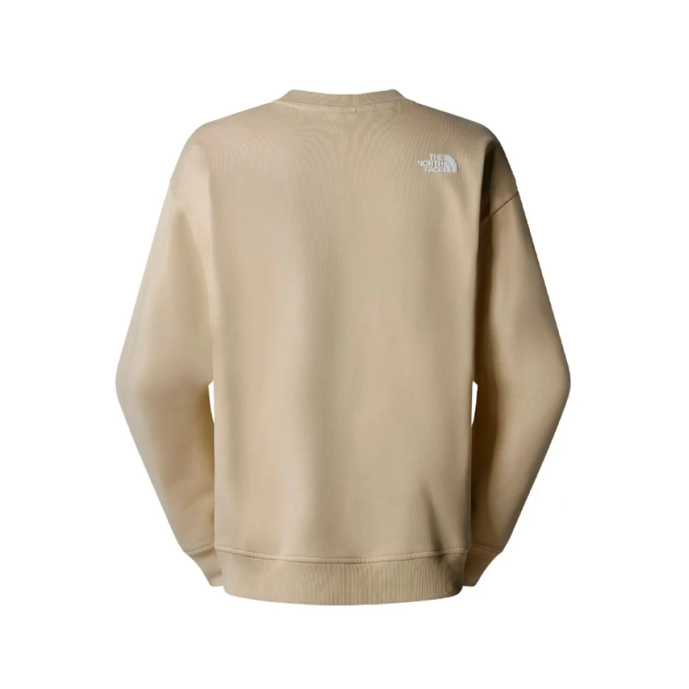 The North Face Logo Print Sweater Beige Heren