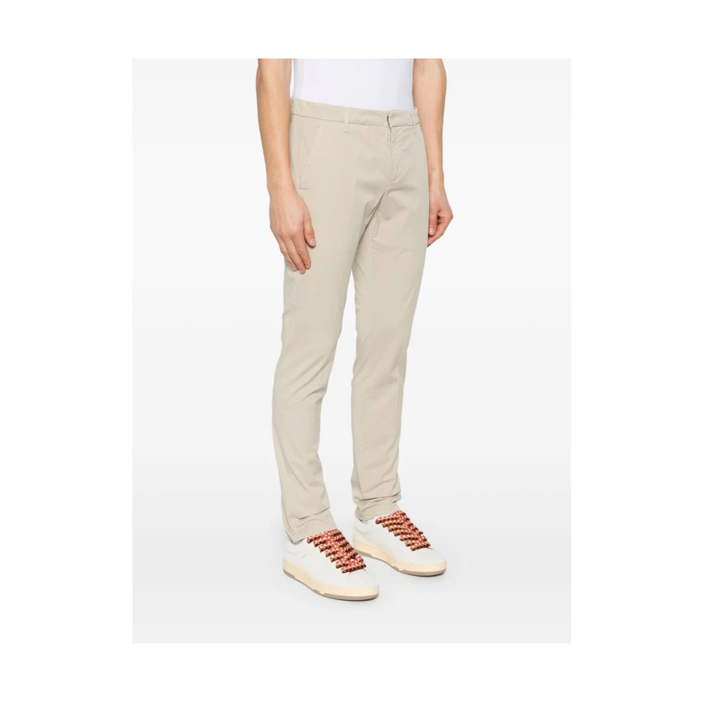 Dondup Beige Slim Fit Jeans Beige Heren