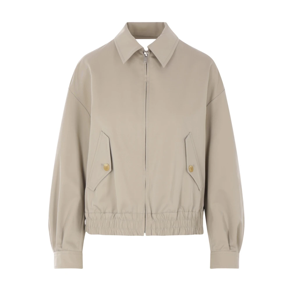 Undercover Beige Bomberjack van katoen met cut-out Beige Dames