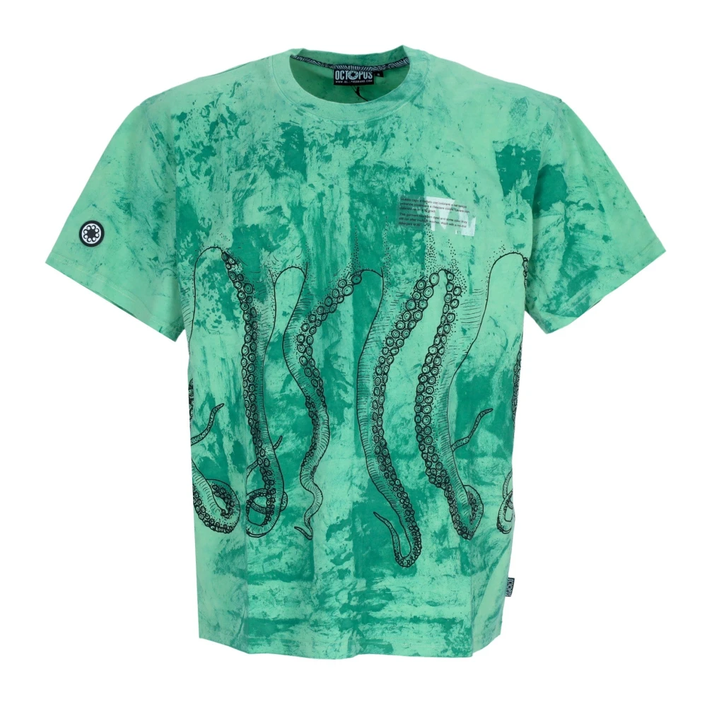 Octopus Groene Horror Pack Tee Korte Mouw Green Heren