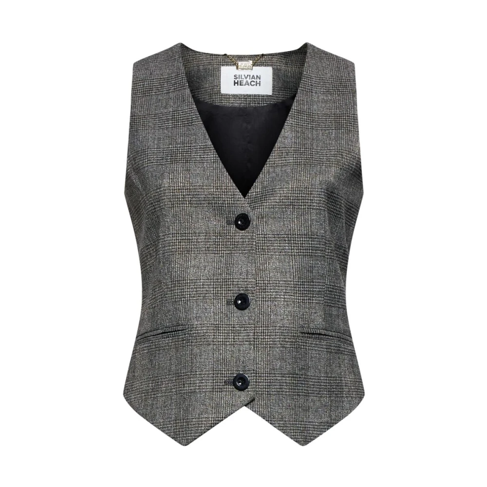 Silvian Heach Donna Grigio Giacche, M, New,