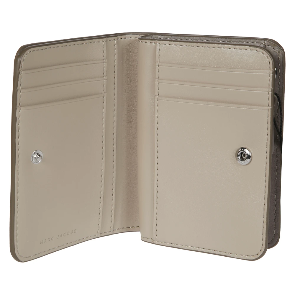 Marc Jacobs Mini Compact Portemonnee Brown Dames