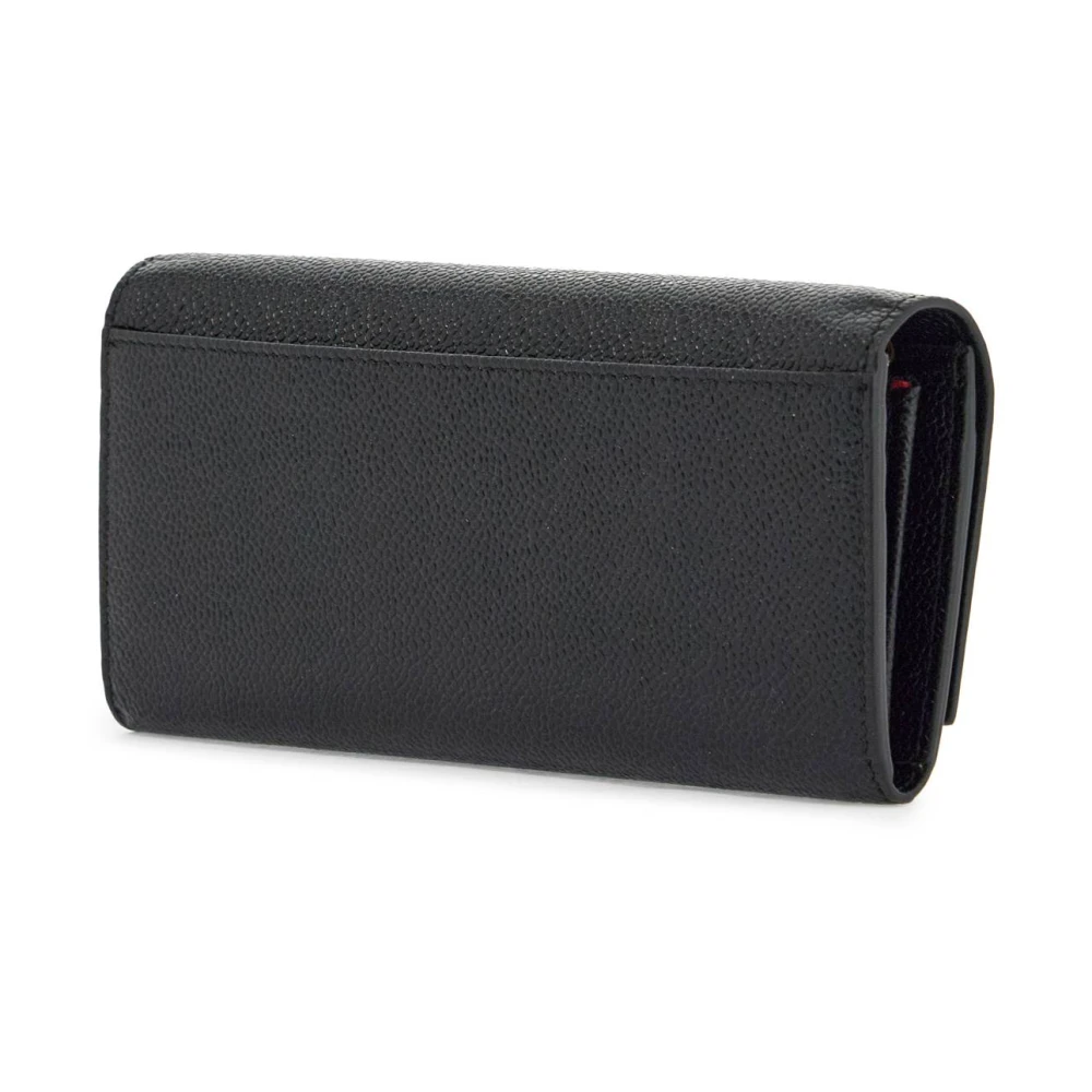 Thom Browne Elegante Chain Wallet met RWB-Detail Black Dames