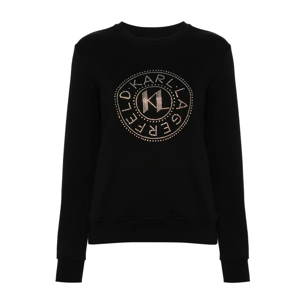 Karl Lagerfeld Stijlvolle Sweatshirt Black Dames