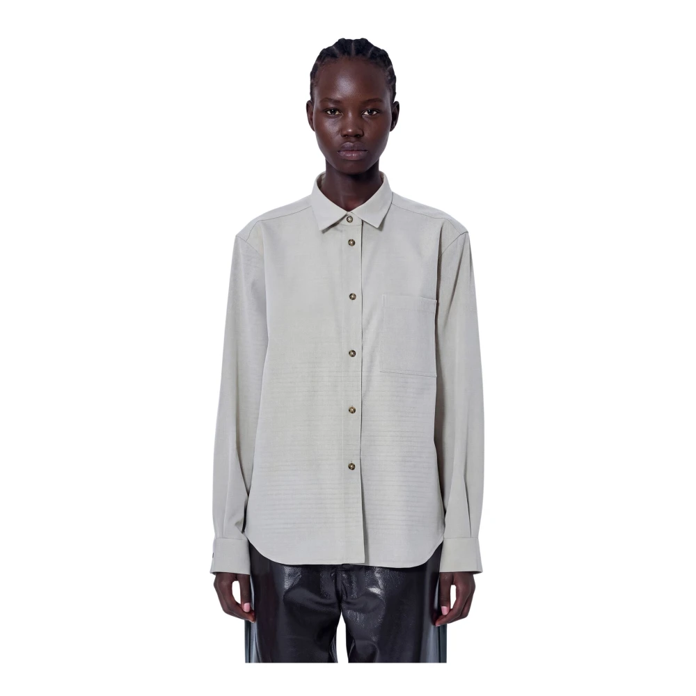 Róhe Women's Beige Relaxed Shirt - Woman Shirts Fr - 36 - Image 3