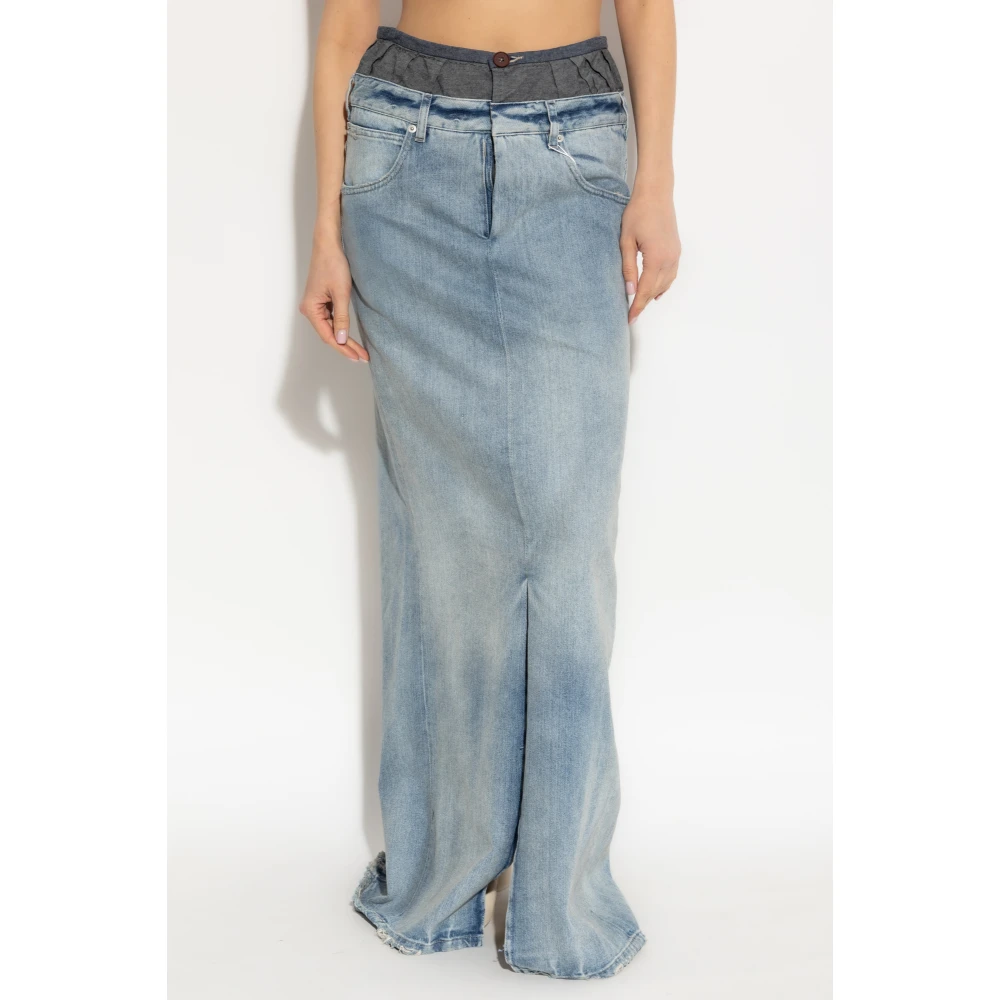 Maison Margiela Denim rok Blue Dames