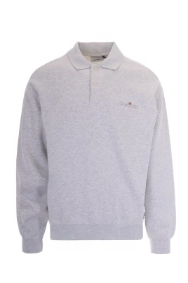Graphic Embroidered Crew Sweatshirt