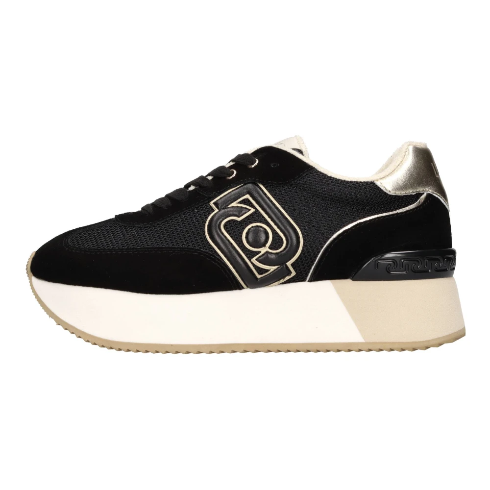 Liu Jo Dreamy 02 COW Suede Dames Schoenen Zwart