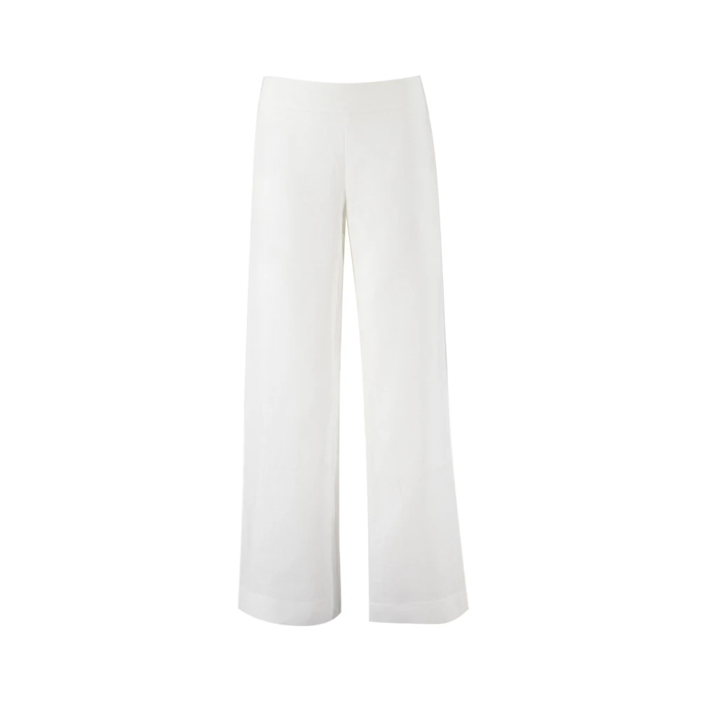 Ermanno Scervino Wide Trousers White Dames