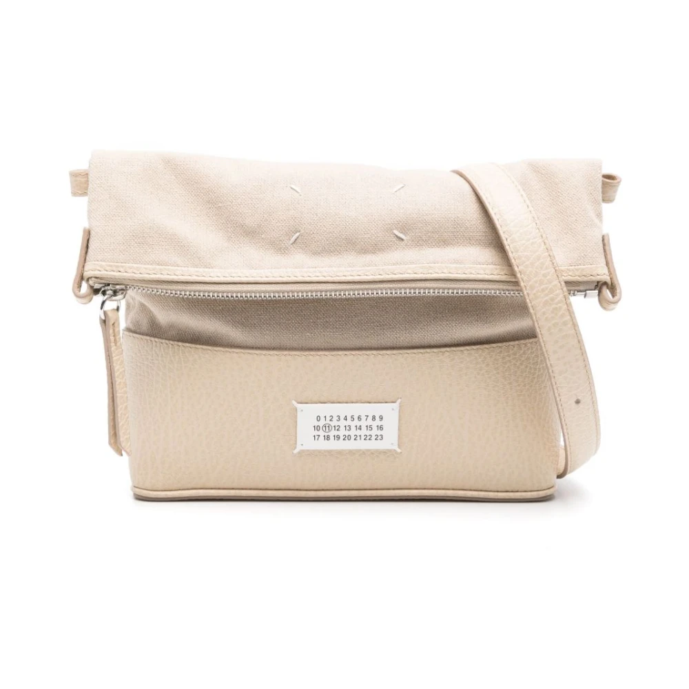 Maison Margiela Beige Hobo Kleine Schoudertas Beige Heren