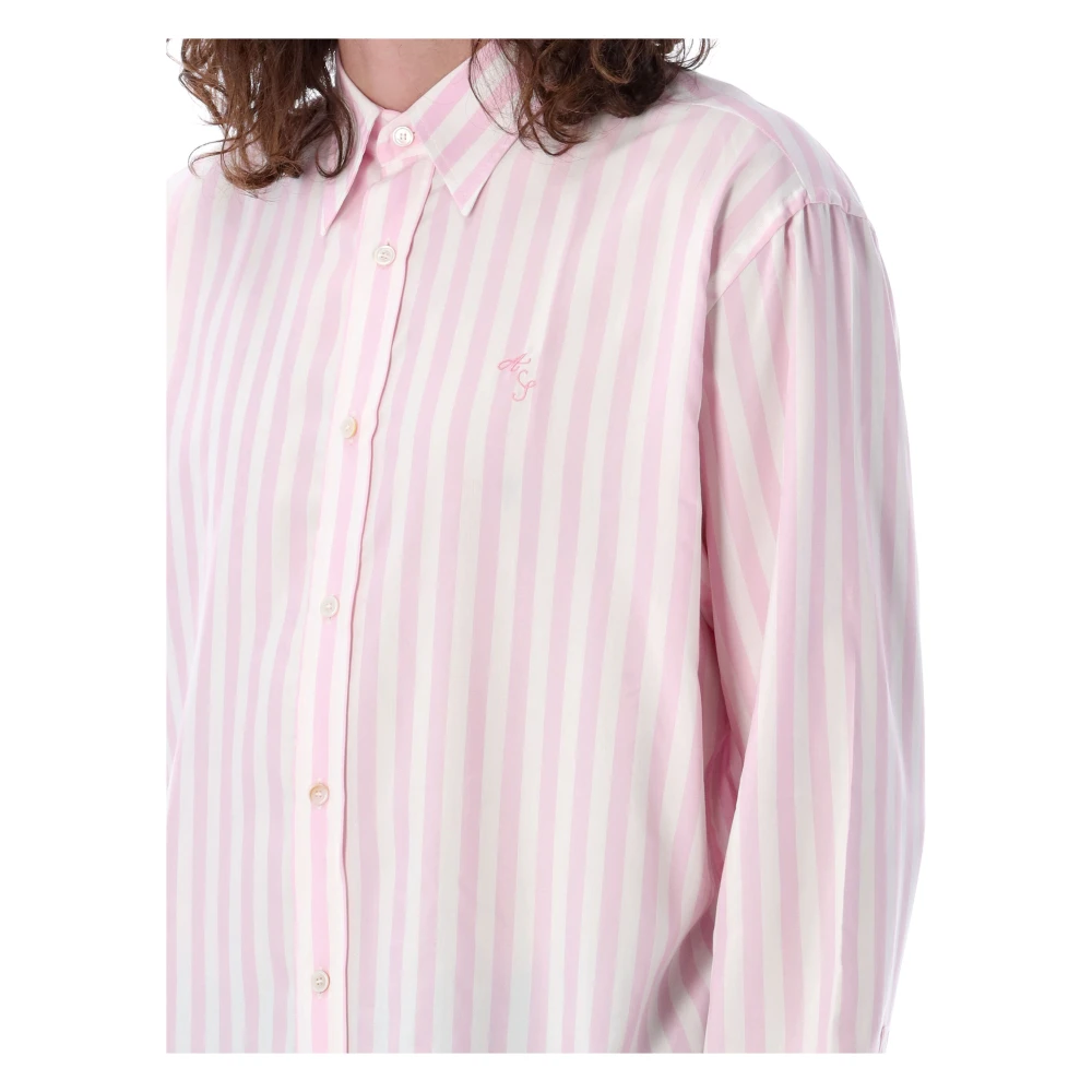 Acne Studios Shirts Pink Heren